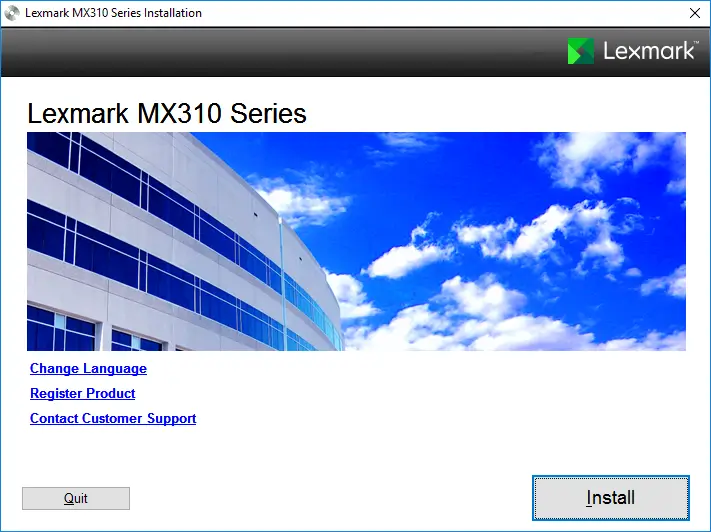 Installing the driver for Lexmark OptraImage Color 1200m step 1 Installing the driver for Lexmark OptraImage Color 1200m step 1