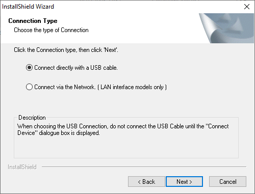 Installing the driver for Panasonic DP-1520P step 2 Installing the driver for Panasonic DP-1520P step 2