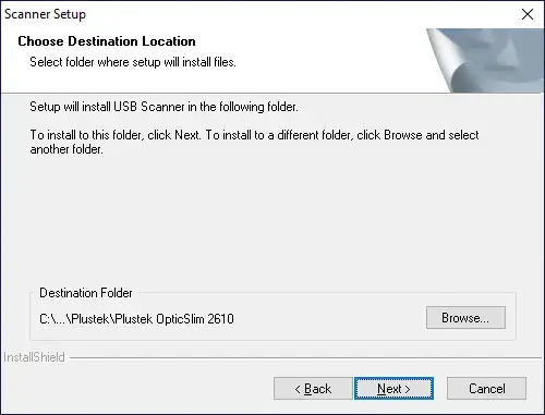 Installing the driver for Plustek 1212U step 1 Installing the driver for Plustek 1212U step 1