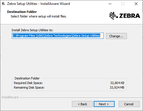 Installing the driver for Zebra 170PAX3 step 2 Installing the driver for Zebra 170PAX3 step 2