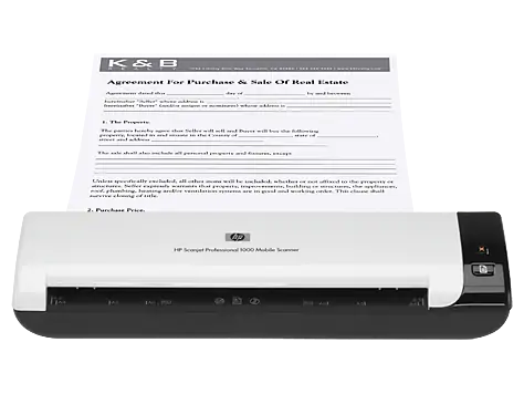HP Scanjet 1000 driver